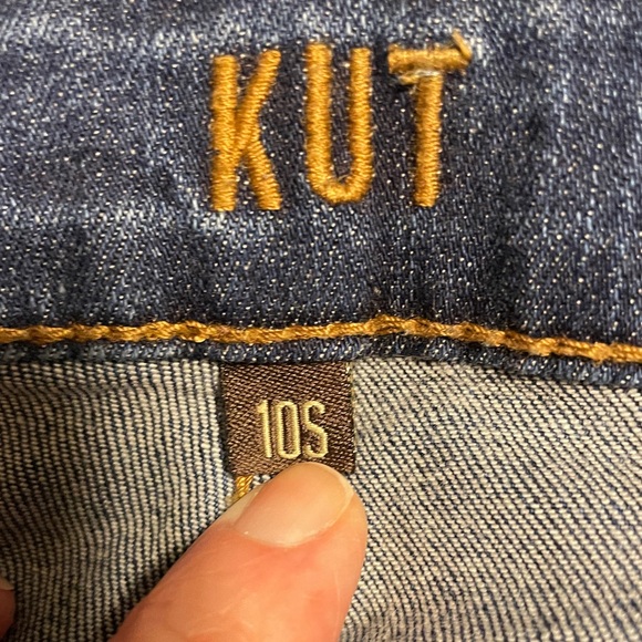 KUT from the Kloth baby bootcut jeans size 10s - Picture 3 of 3